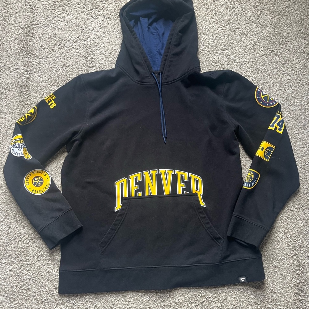 Black Denver Nuggets Hoodie